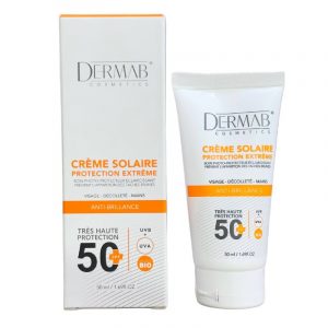 DERMAB Crème solaire protection extrême SPF50+ 50mL