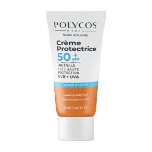 Polycos Paris Crème Protectrice Soin Solaire SPF50+ 50mL