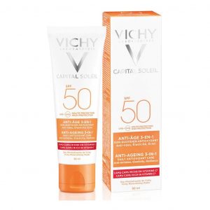 Vichy Capital Soleil Soin Anti Age 3-En-1 SPF50+ 50mL