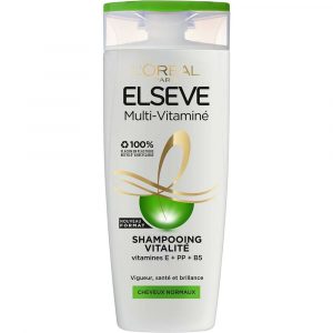 L'OREAL ELSEVE SHAMPOING MULTIVITAMINE 2-EN-1  290ML