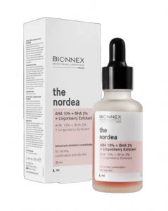 Bionnex The Nordea AHA 10% + BHA 2% + Lingonberry Exfoliante 30mL