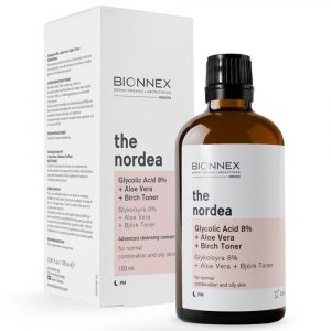 Bionnex The Nordea Glycolic 8% Acid Aloe Vera & Birch Toner 100mL