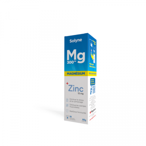 Solyne Magnésium 300 Mg Comprimés Effervescent Vitamines et minéraux