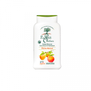 LE PETIT OLIVIER Gel Douche Nettoie Et Hydrate À L’Eau D’Olive Bio et Fleur d'Oranger grand format 500ML
