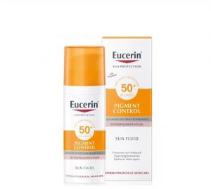 Eucerin Sun Fluid Pigment Control Gel Crème Spf 50+ 50mL