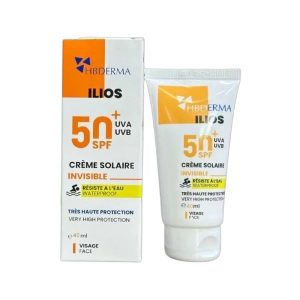 HB Derma Ilios Crème Solaire Invisible SPF 50+ 40mL