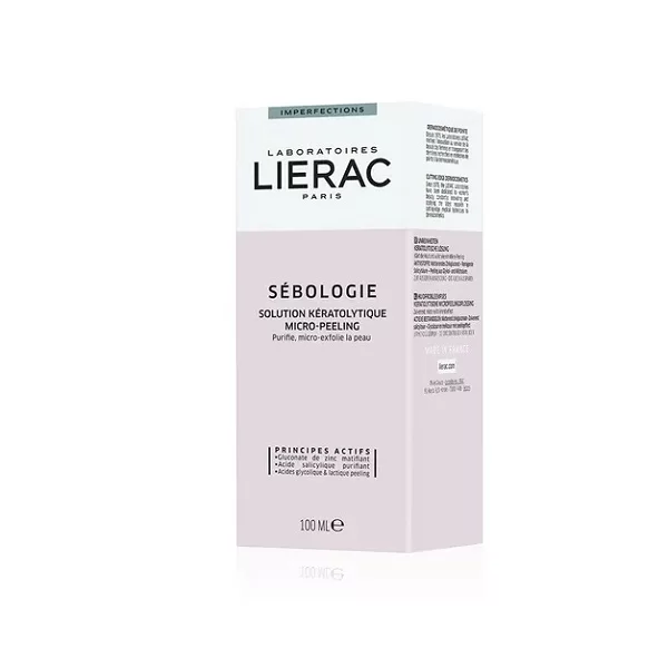 LIERAC-KERATOLYTIC-MICRO-PEELING-SOLUTION-100ml-boite-paraclik LIERAC-KERATOLYTIC-MICRO-PEELING-SOLUTION-100ml-boite-paraclik