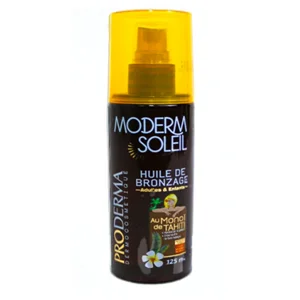 Proderma Moderm Soleil Huile de Bronzage au Monoï de Tahiti 125mL