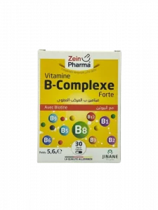 Zein Pharma Complexe B Avec Biotine 30 Capsules