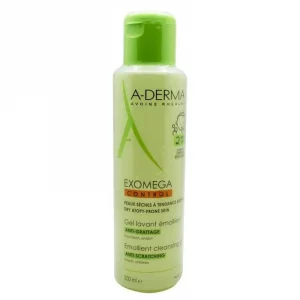 A-Derma Exomega Control Gel Lavant Émollient 200mL