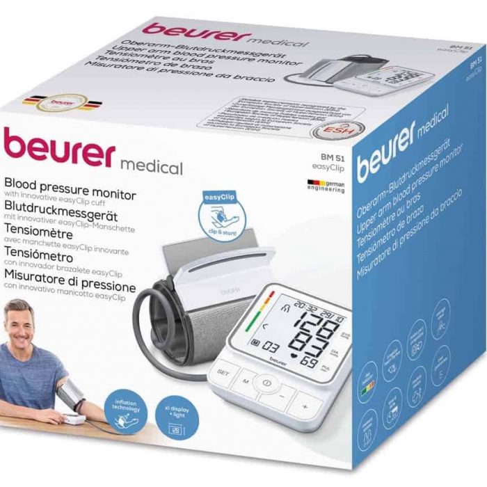 beurer-tensiometre-bm51-easyclip-boite beurer-tensiometre-bm51-easyclip-boite