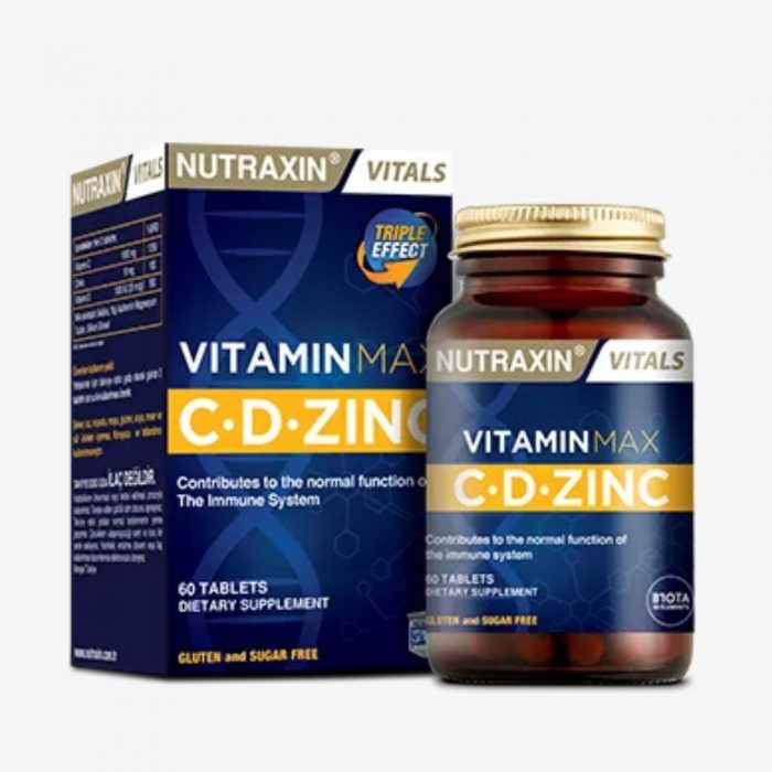 nutraxin-vitamine-max-c-d-zinc-60-comprimes nutraxin-vitamine-max-c-d-zinc-60-comprimes