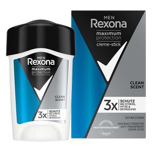 REXONA MEN Déodorant Stick Anti-Transpirant Clean Scent 96H 45ml | Rexona