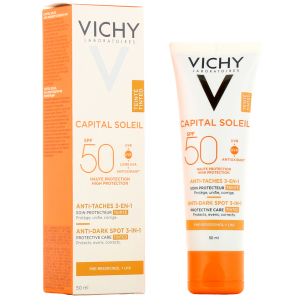 Vichy Capital Soleil Soin Anti Taches Teinté 3-En-1 SPF50+ 50mL