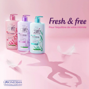 Flux Care Secret De Soin Nouveau Gel Intime  Nettoyant Fraicheur Longue Durée Usagé Quotidien Ph Adapté À La Zone Intime Sans Sulfates