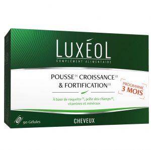 Luxeol Complément Alimentaire Pousse Croissance et Fortification 3 MOIS